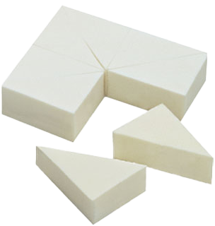 Sponges latex-free 8 Stück